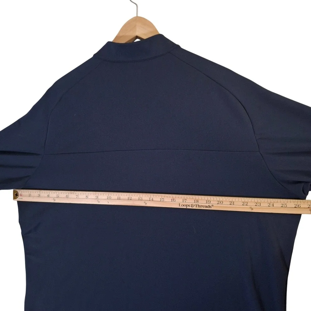 Minnesota Timberwolves 1/4 Zip Pullover Mens 2XL Navy Blue NBA Adidas